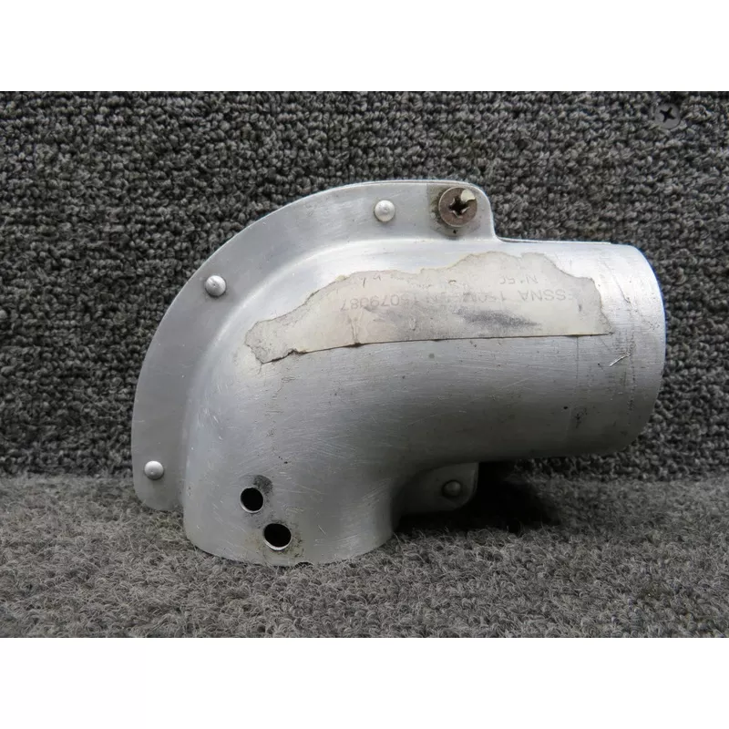 0450314 Cessna 150M Carburetor Heat Box Elbow Fitting Assembly